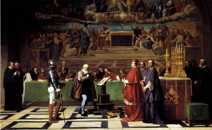 L'abiura di Galileo davanti al Sant'Uffizio